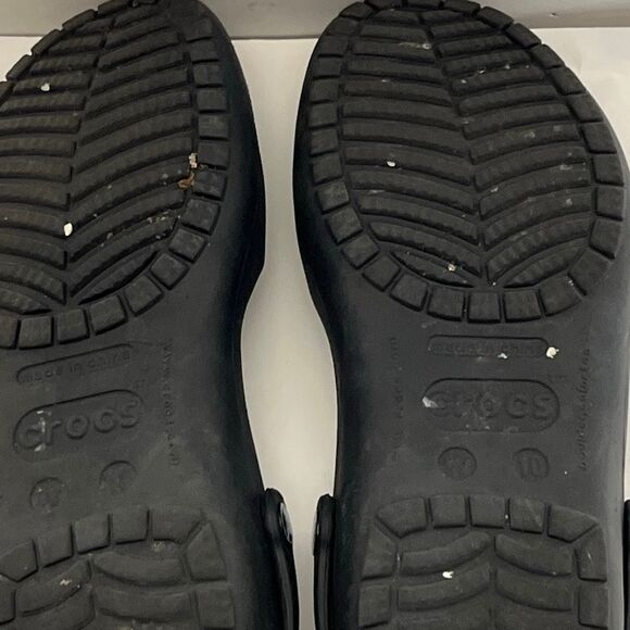 Crocs Cleo II‎ Double Strap Adjustable Sandals Black Womens Size 4 Slides main image 7